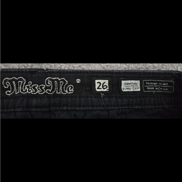 Miss Me Black Skinny Jeans - Picture 4 of 4